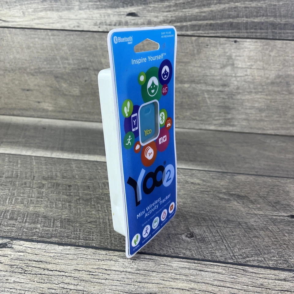 Mini rastreador de actividad inalámbrico Yoo2 12+ meses pasos, distancia, calorías, aplicación Yoo Foto 4 de 4