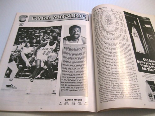 Oct 17 1974 NBA Program Pistol Pete Maravich New Orleans Jazz Franchise Debut ++ - Picture 11 of 12