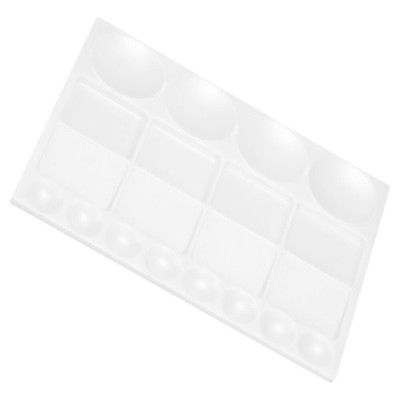  Kunststoff-Farbpalette, Malpalettenschale, Kunststoff-Wasserfarbenpalette,