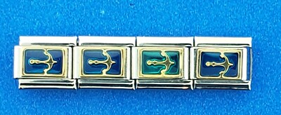 Nomination Anchor 18k & Enamel Charm