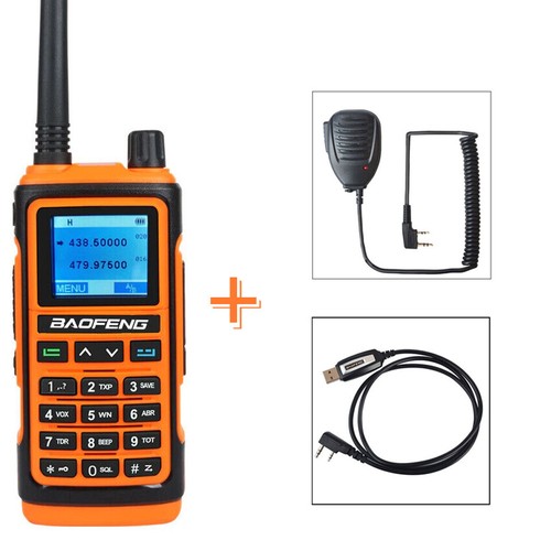 BaoFeng UV-17 Pro GPS Air Band Dual Band VHF/UHF 5W TypeC Walkie Talkie Portatile - Foto 28 di 33