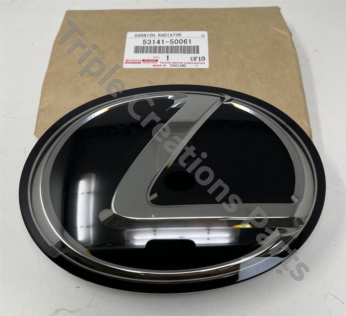 5314150061 Lexus Genuine Garnish Radiator Grille Front Emblem