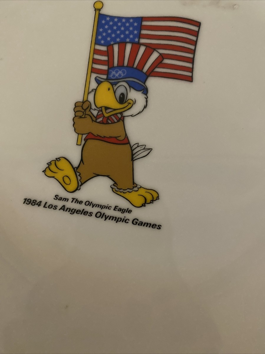 Assiette, Sam the Olympic Eagle, Los Angeles Olympic Games 1984
