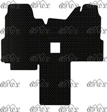 FORD TRANSIT MK6 MOTORHOME 2000-2006 TAILORED RUBBER FLOOR MAT SET (GEAR STICK)