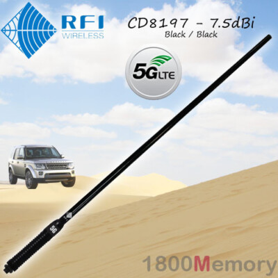 RFI CD8197 Multi-Band High Gain 7.5dBi Antenna Black CDMA GSM 3G 4G 5G LTE