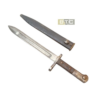 Turkish Mauser M1935 Bayonet with Scabbard