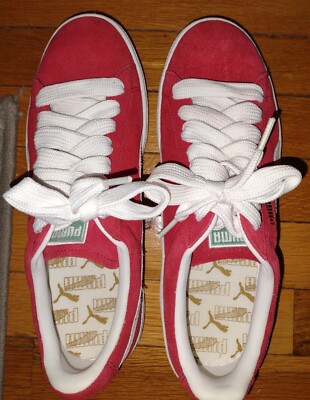 PUMA Men's Suede Classic Sneaker Shoe 18164901. 9.5 Red | eBay