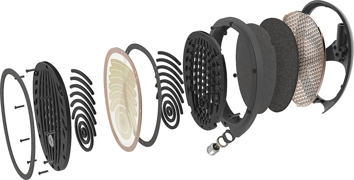 Meze Audio Empyrean open-back headphones with 1/4 Meze Audio Empyrean open-back headphones with 1/4