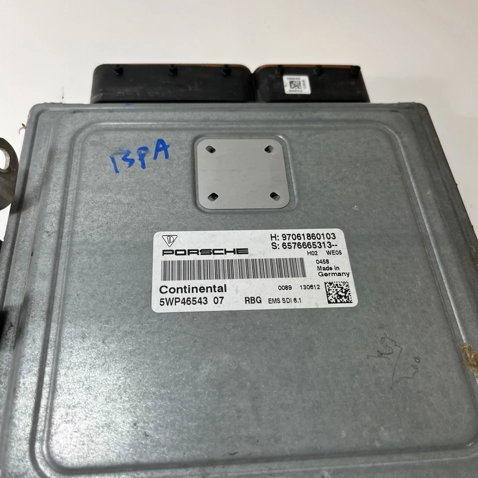 Módulo informático de control del motor Porsche Panamera Ecu 2013 OEM 5WP46543 Foto 3 de 4