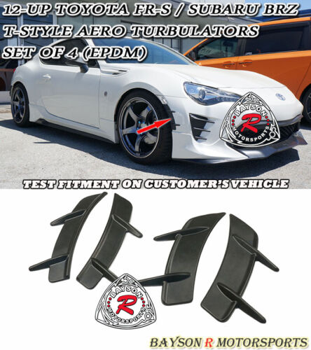 Fits 12-21 FR-S BRZ Toyota 86 T-Style Aero Turbulator (EPDM) - Picture 1 of 6