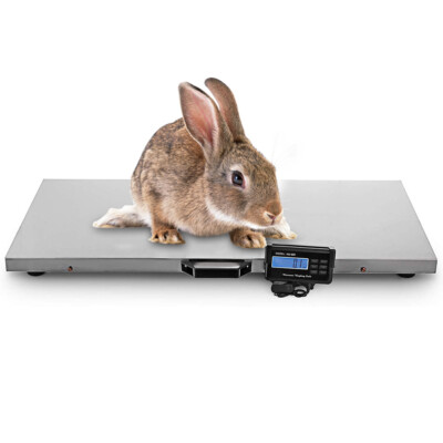 1100 Lbs Large Digital Pet Scale Cat Dog Animal Scale Stainless Platform Scale