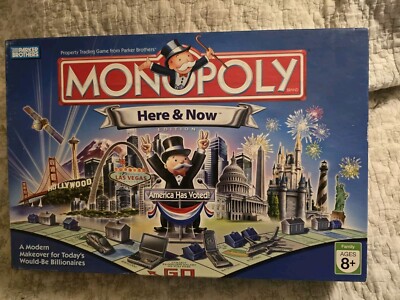 Monopoly Board Game Here & Now Edition 2006 