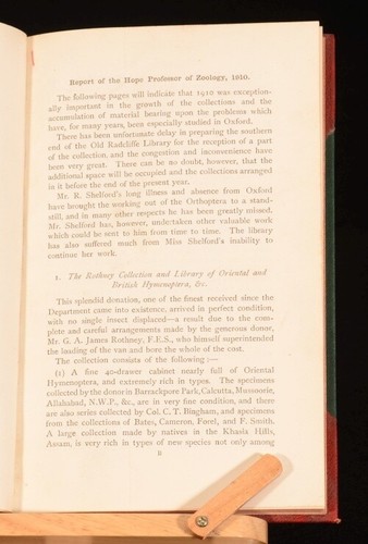 1904-12 2vol HOPE Museum ROTHNEY Collection Annual Report University Delegates - Picture 7 of 9