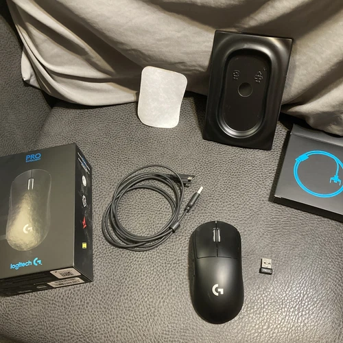 Logitech PRO X SUPERLIGHT Wireless Gaming Mouse - Black