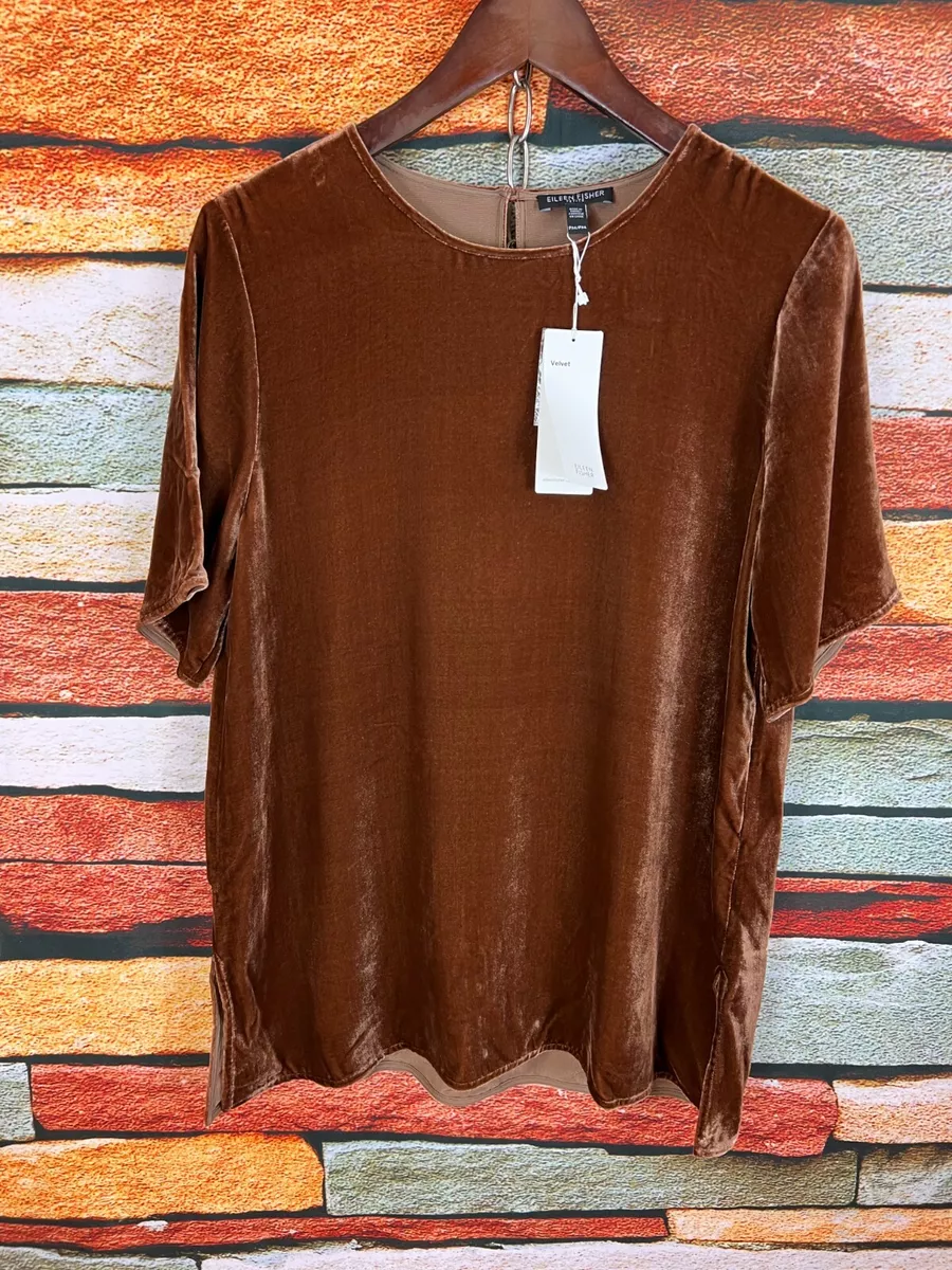 Eileen fisher top nutmeg sweater