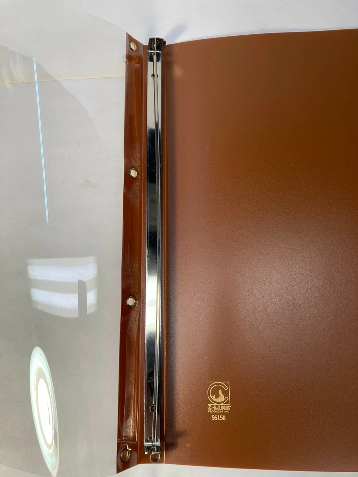 Carpeta de cargador/catálogo de alta resistencia con columna de metal de bloqueo 6/caja línea C Foto 3 de 3