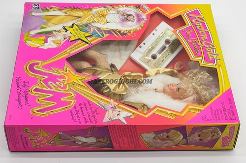 JEM HOLOGRAMS JERRICA ROCK GOLD HASBRO VINTAGE 1986 NEW IN SEALED BOX - Foto 5 di 7
