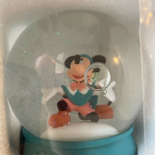 Disney Christmas Ornament Happy kuji Mickey Mouse Snow Globe Japan Limited 2019 - Picture 2 of 12
