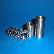 50 Kugellager 6800 / 61800 2RS / 10 x 19 x 5 mm