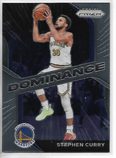 2020-21 Panini Prizm Stephen Curry Dominance Insert Card