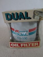 Vintage 1970s Kmart Kd-500 Dual Oil Filter, Gm 350 V8 & Others Vintage 1970s Kmart Kd-500 Dual Oil Filter, Gm 350 V8 & Others