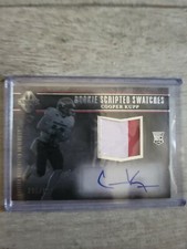 2017 Majestic Rookie 2-COLOR Rookie Patch Auto COOPER KUPP #/199 Super Bowl MVP