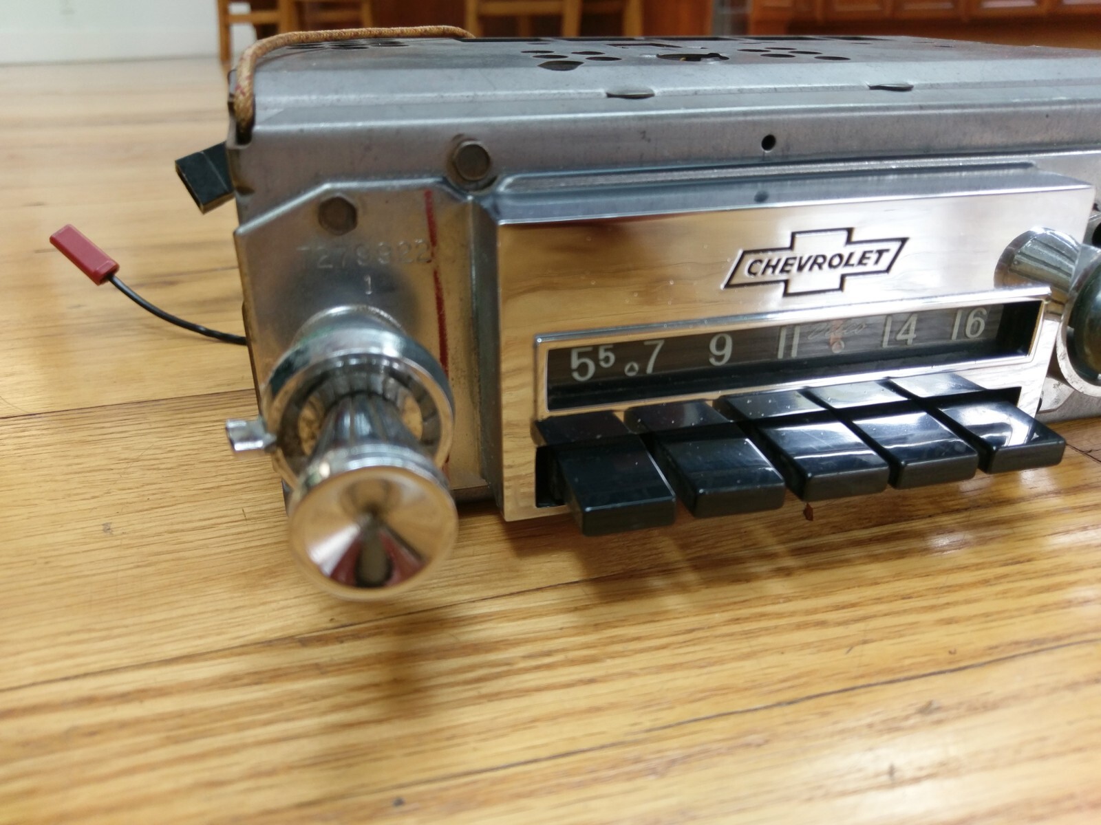 Early Model Chevrolet Corvair Nova II AM Push Button Radio Delco GM