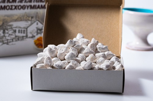 Caja pequeña 100 gr sabor almizcle ortodoxo cristiano Athonita Livani hecha de monjes - Imagen 13 de 24
