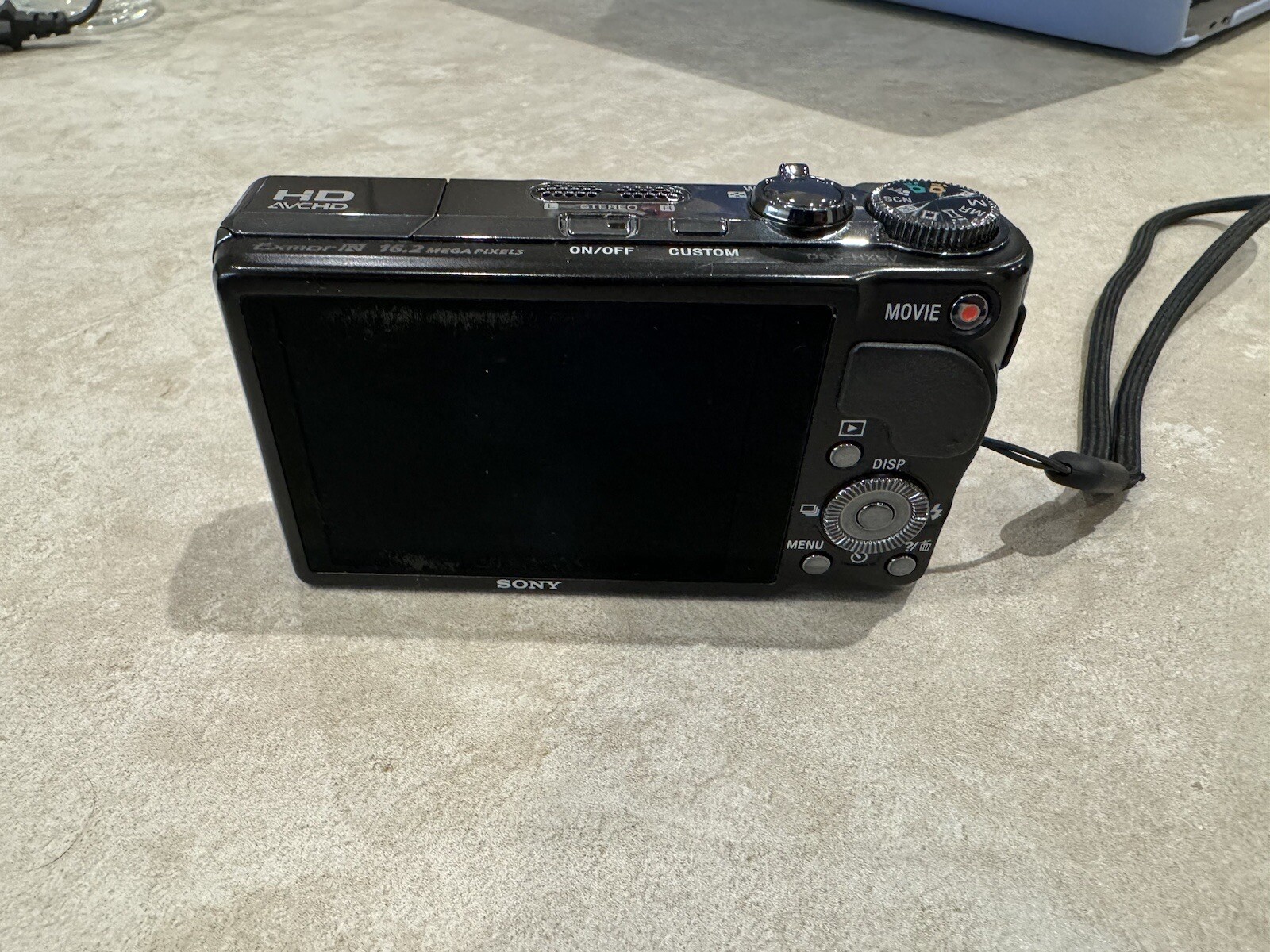 Sony Cybershot DSCHX9V 16.2MP Digital Camera Black 4905524768787 eBay