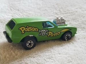Vintage Hot Wheels 1975 Green Poison Pinto Hong Kong Great ...