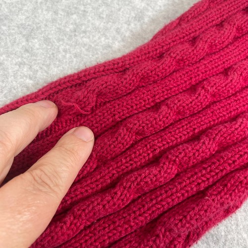 Vintage Cabin Creek Sweater Woman L Red Cardigan Jumper Academia Heritage USA - Picture 4 of 7