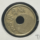 ESPAÑA 25 PESETAS 1992 - JUAN CARLOS  - EXPO 92. TORRE DEL ORO - CIRCULADA