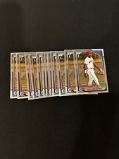 2024 Bowman Chrome 1st Bowman Greylin De La Paz Angels Prospect Lot (12)