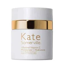 KATE SOMERVILLE: +RETINOL VIT C MOISTURIZING CREME. 1.7 FLOZ. ORG $110 SALE $75
