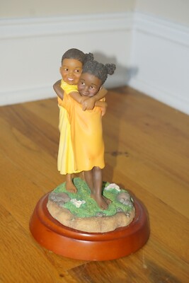 Thomas Blackshear's Ebony Visions Double Hug figurine limited edition 5291
