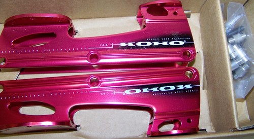 KOHO FR200 2 INLINE PERFORMANCE RAHMEN KIT ALU ROLLENBLATT HOCKEY-CHASSIS - Bild 2 von 8
