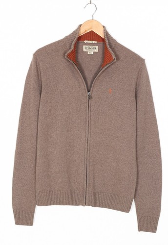 Pull Marlboro Classics En Laine Rouge Vintage - Homme Taille M - Col Rond