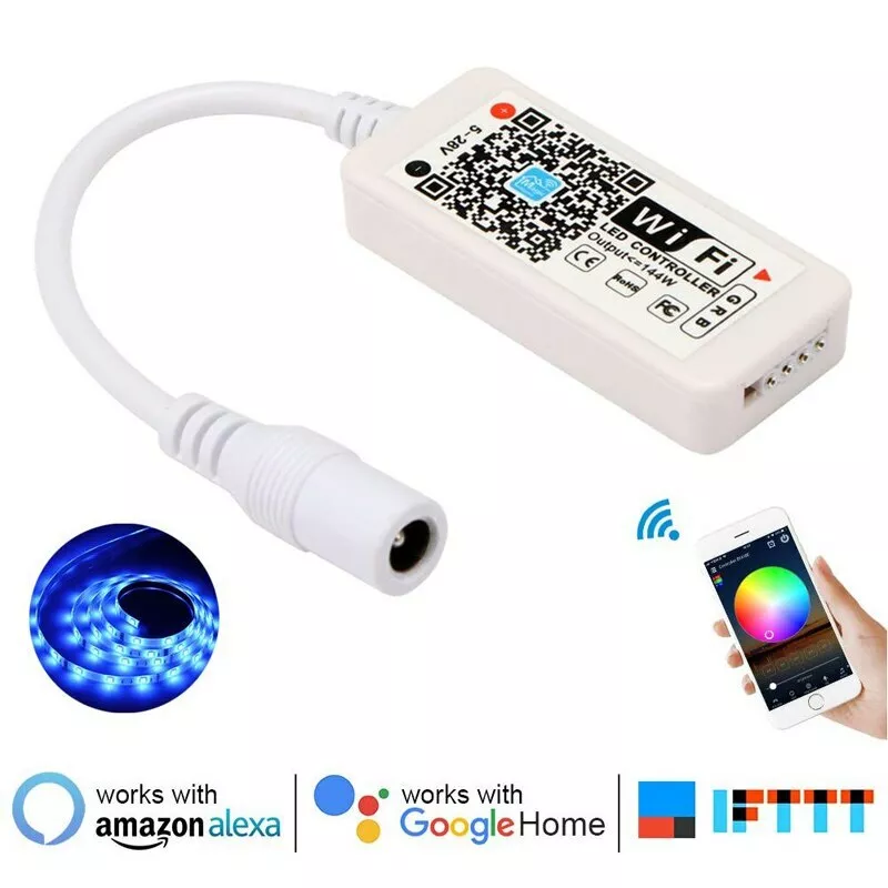 Magic Home 5V RGB Wifi Controller 24V RGBW Bluetooth RGB CCT Pixel LED 12V
