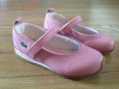 girls pink dolly shoes