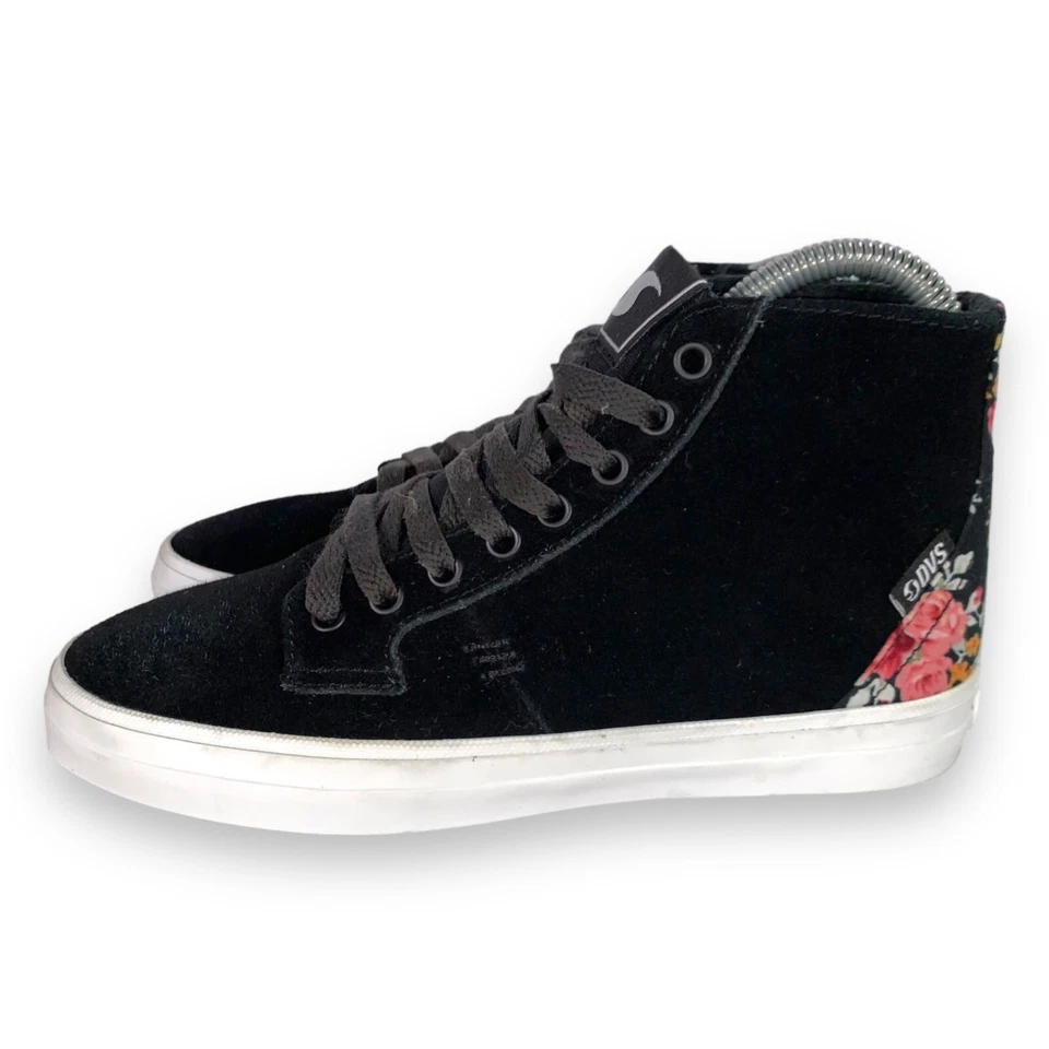 Zapatillas de skate DVS Tripp High Top negras gamuza DVF0000263 para mujer 5,5 Foto 2 de 4