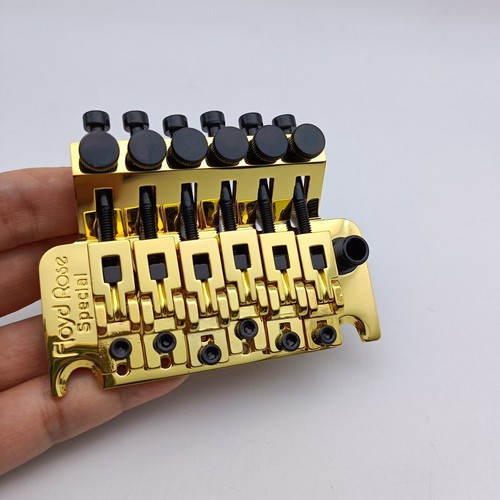Ponte Tremolo Sinistro Floyd Rose Speciale Doppia Chiusura Blocco Inox - Foto 1 di 27