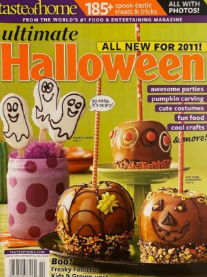 ULTIMATE HALLOWEEN taste of home PUMPKIN CARVING cool crafts FUN FOOD parties