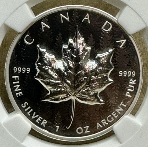 Canada 2024 Maple Leaf S$20 UHR Reverse PF69 Pulsating Forest Fields 1 Oz. .9999 - Picture 4 of 8