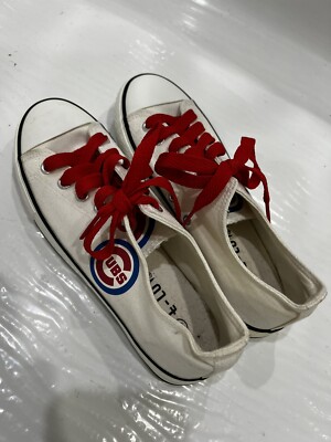 Chicago Cubs E-Lov Size 38 Shoes Canvas Sneakers