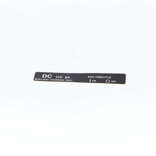 New Honda OEM 87525-ZT3-C30 D.C. Caution Mark - Picture 1 of 1