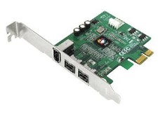 SIIG-New-NN-E38012-S3  3-port FireWire Adapter - 2 x 9-pin IEEE 1394b