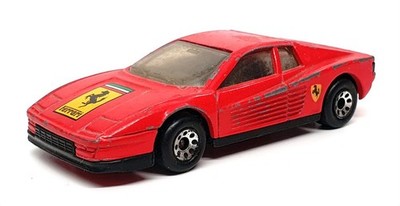 Matchbox 75 1/59 Scale Diecast No.70 - Ferrari Testarossa - Red | eBay