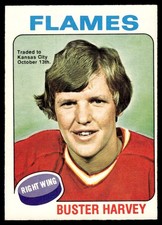1975-76 O-Pee-Chee Vintage Hockey Buster Harvey #298 VIEW SCAN