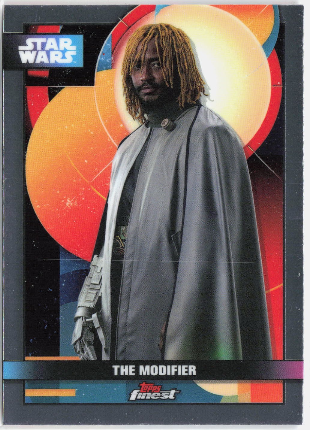 The Modifier #F-29 Star Wars 2025 Topps Smugglers Outpost Finest trading card — raw and PSA graded price guide