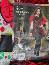 Red Hood Cape Red Riding Hood Halloween